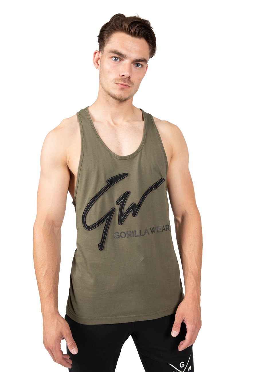 Gorilla Wear Evansville Tank Top Tank Top Army Green