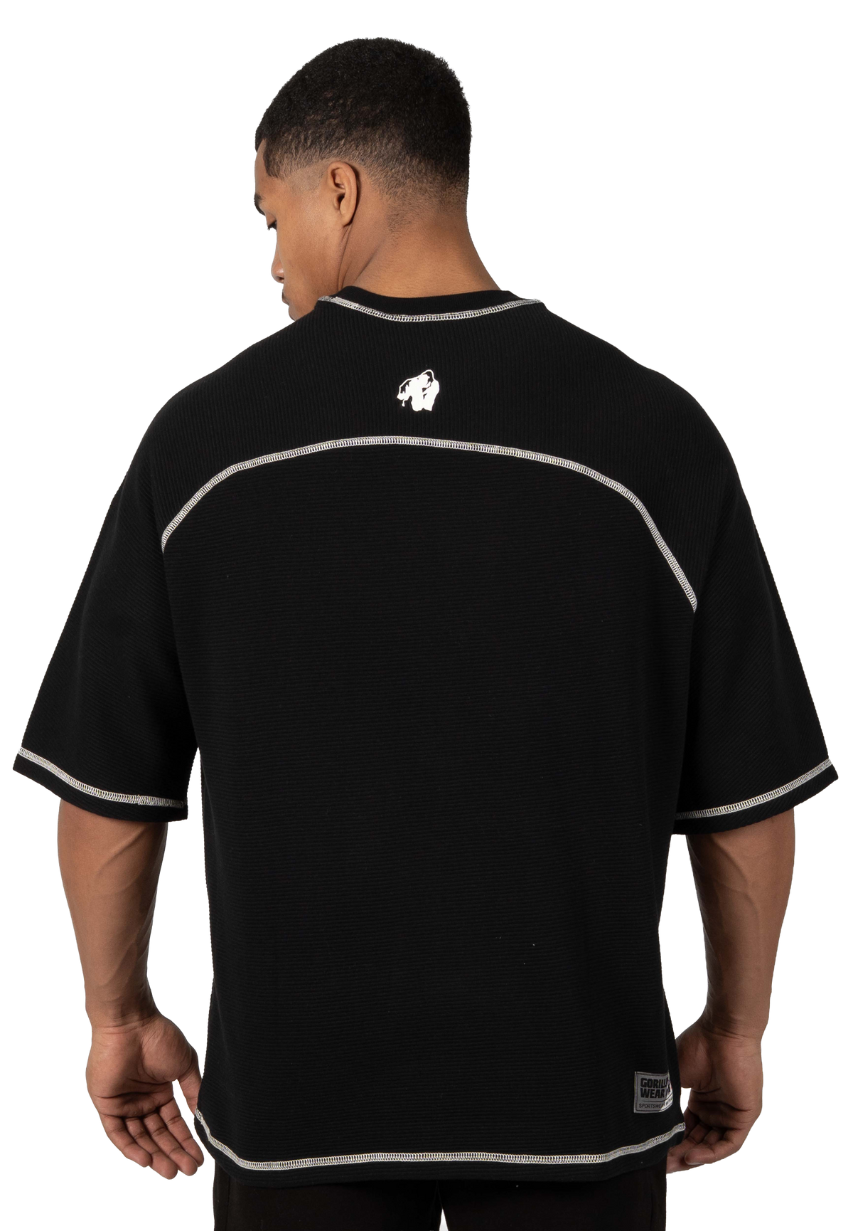 Gorilla Wear Finley Oversized T-Shirt T-Shirt & Tops Black/Gray