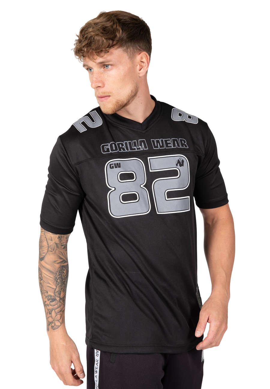 Gorilla Wear Fresno T-Shirt T-Shirt & Tops Black/Gray