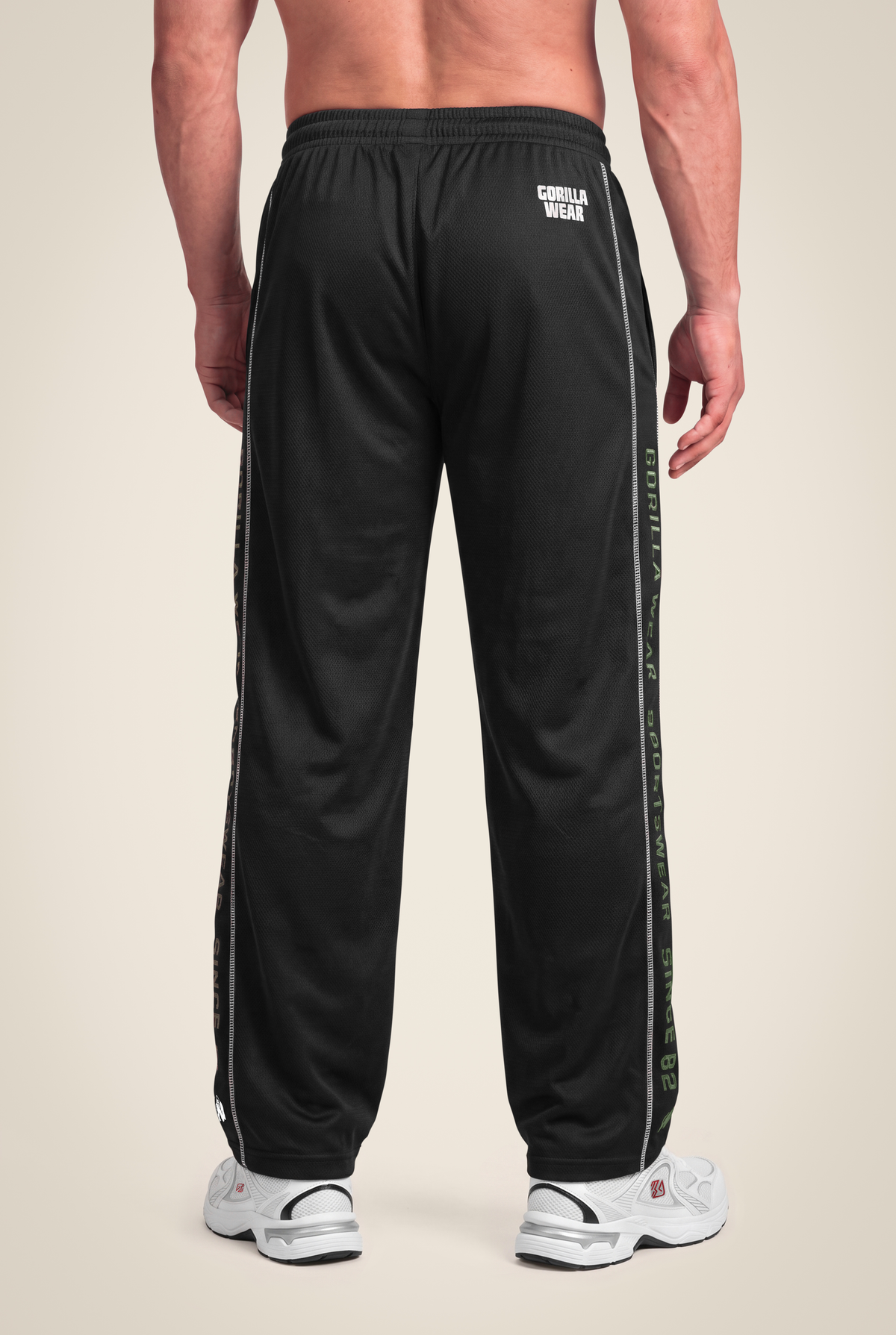 Gorilla Wear Functional Mesh Pants Pants Black/Green