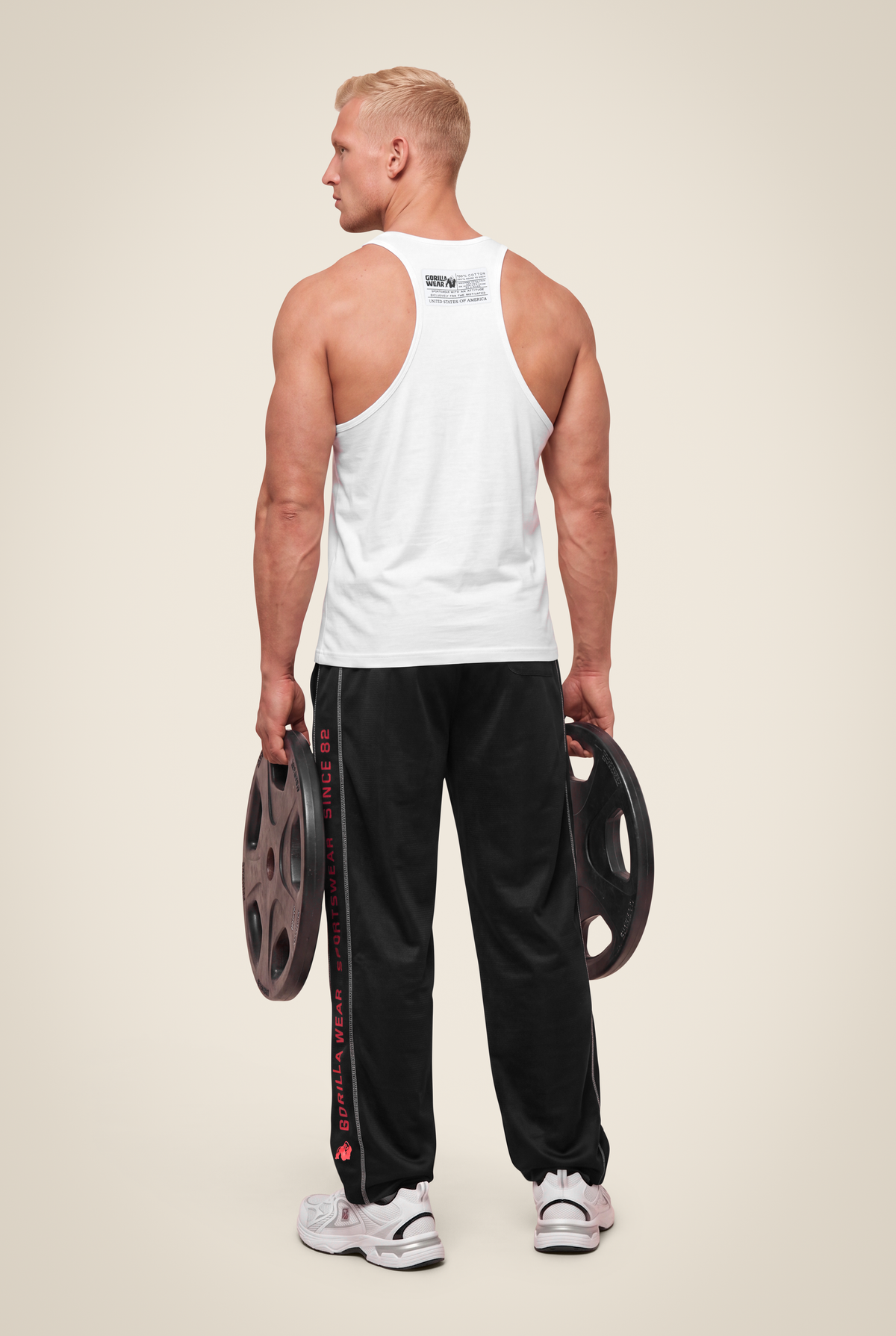 Gorilla Wear Functional Mesh Pants Pants Black/Red
