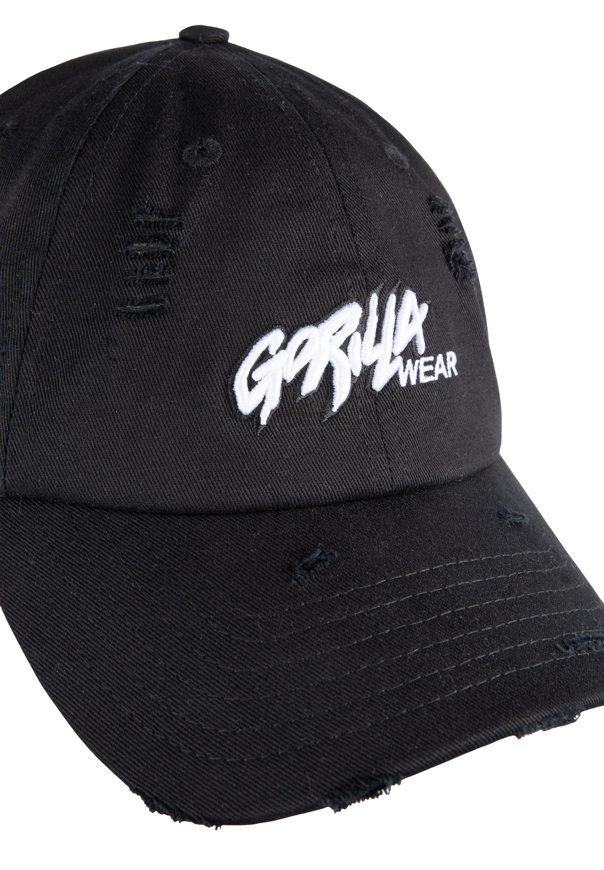 Gorilla Wear Galway Distressed Cap Caps & Beanies Black