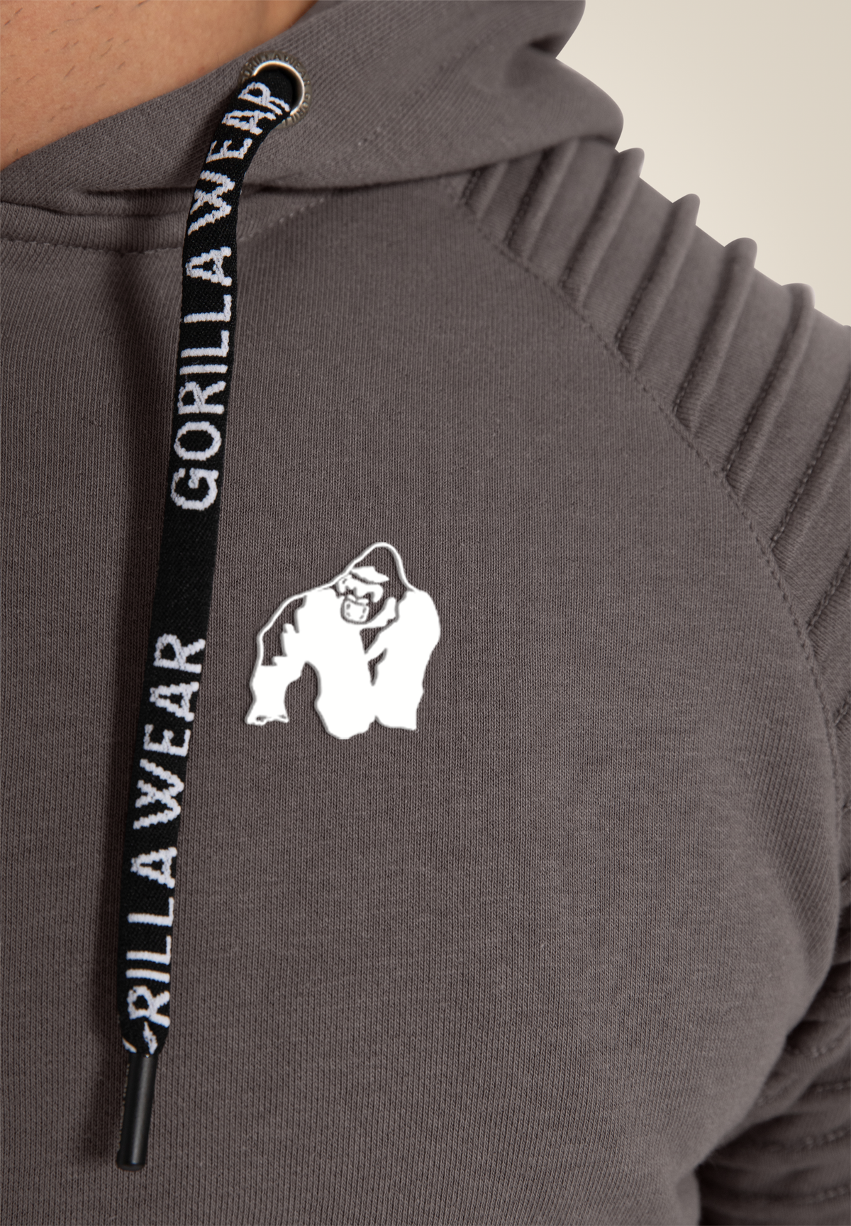 Gorilla Wear Georgia Zipped Hoodie Hoodie & Sweatshirt Gray