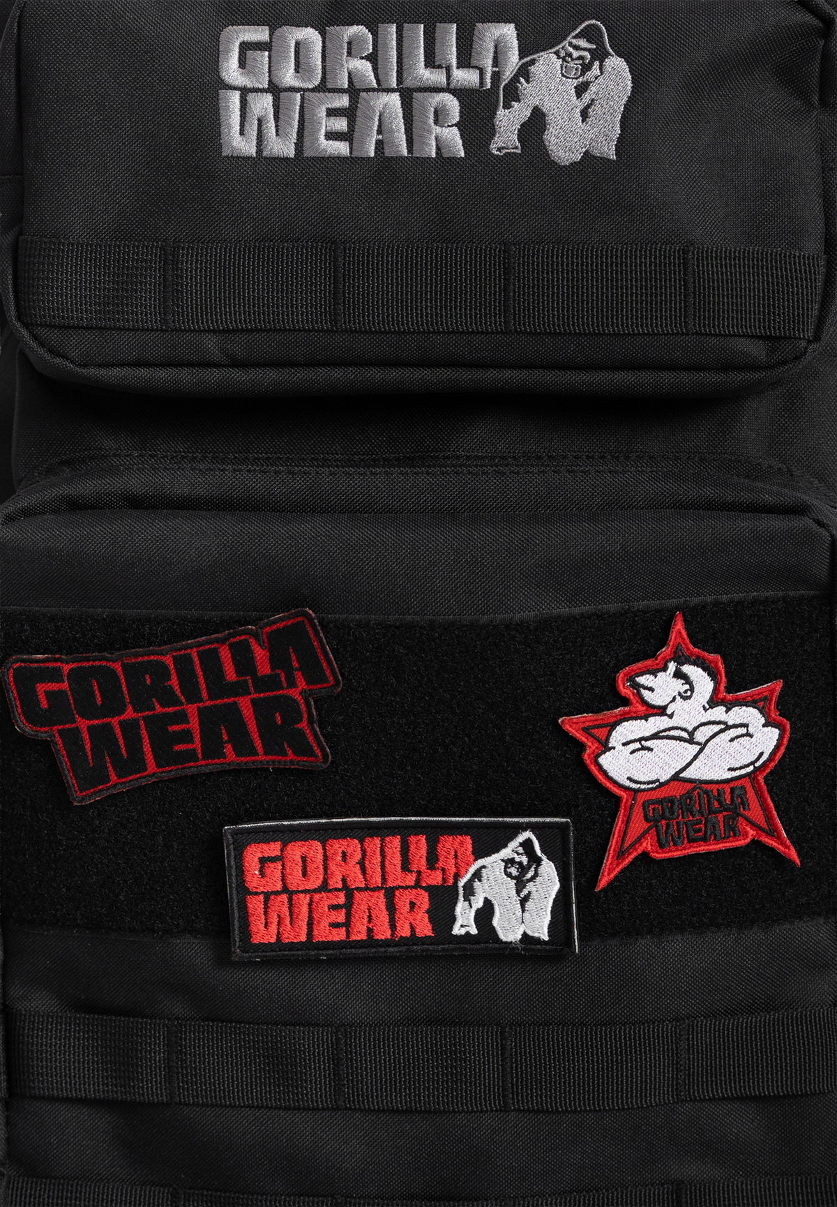 Gorilla Wear Gorilla Wear Classic Patch Keychain Black