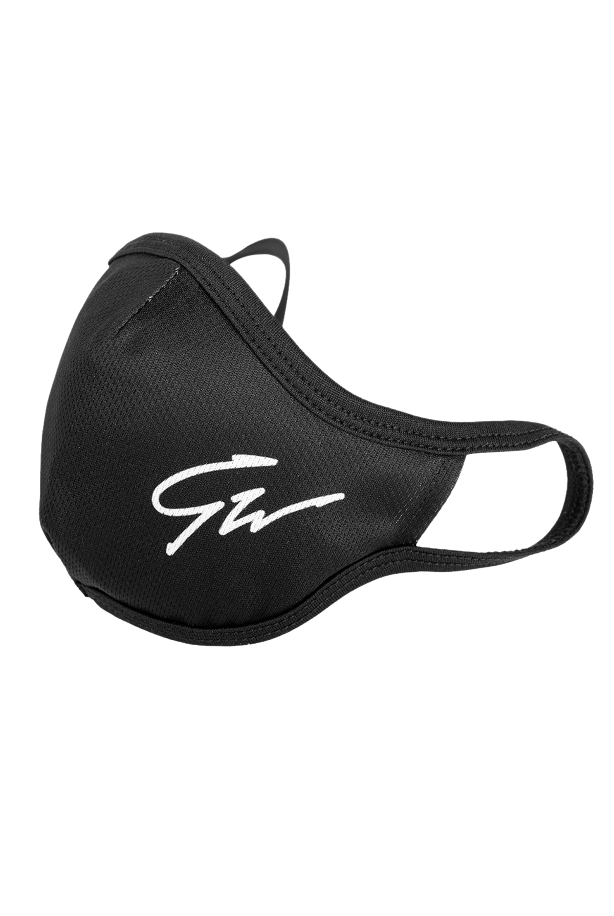 Gorilla Wear Face Mask - Black - Side View