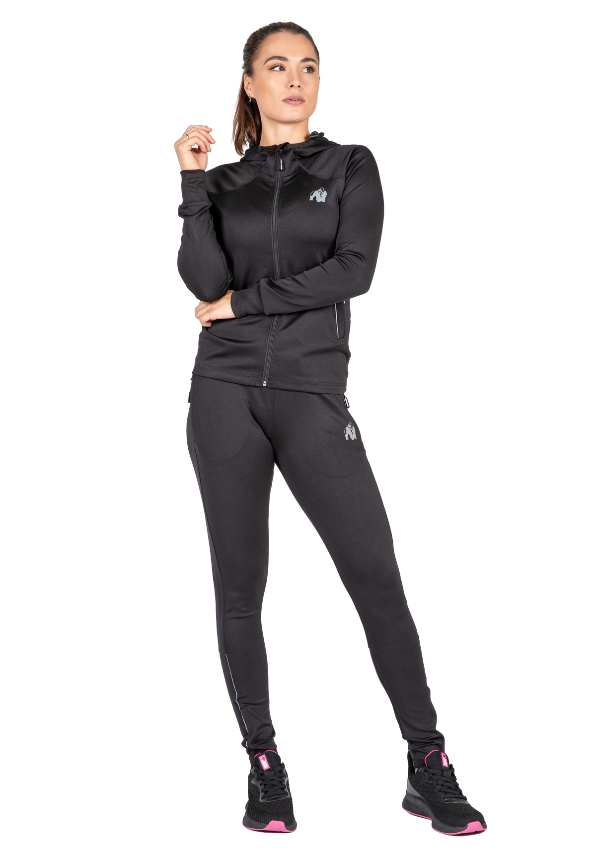 Gorilla Wear Halsey Track Jacket Jacket Black
