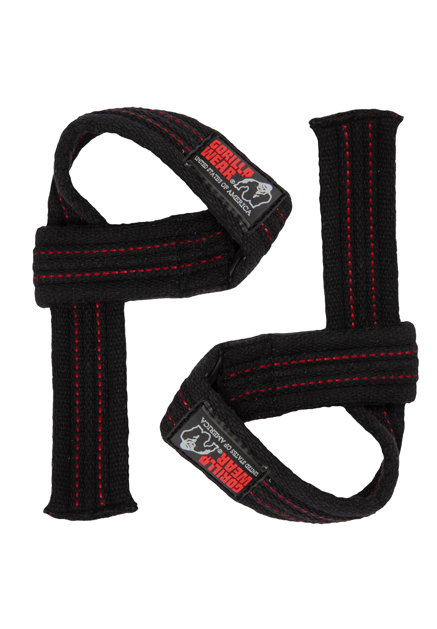 Gorilla Wear Hardcore Lifting Straps Lifting Straps & Wraps Black