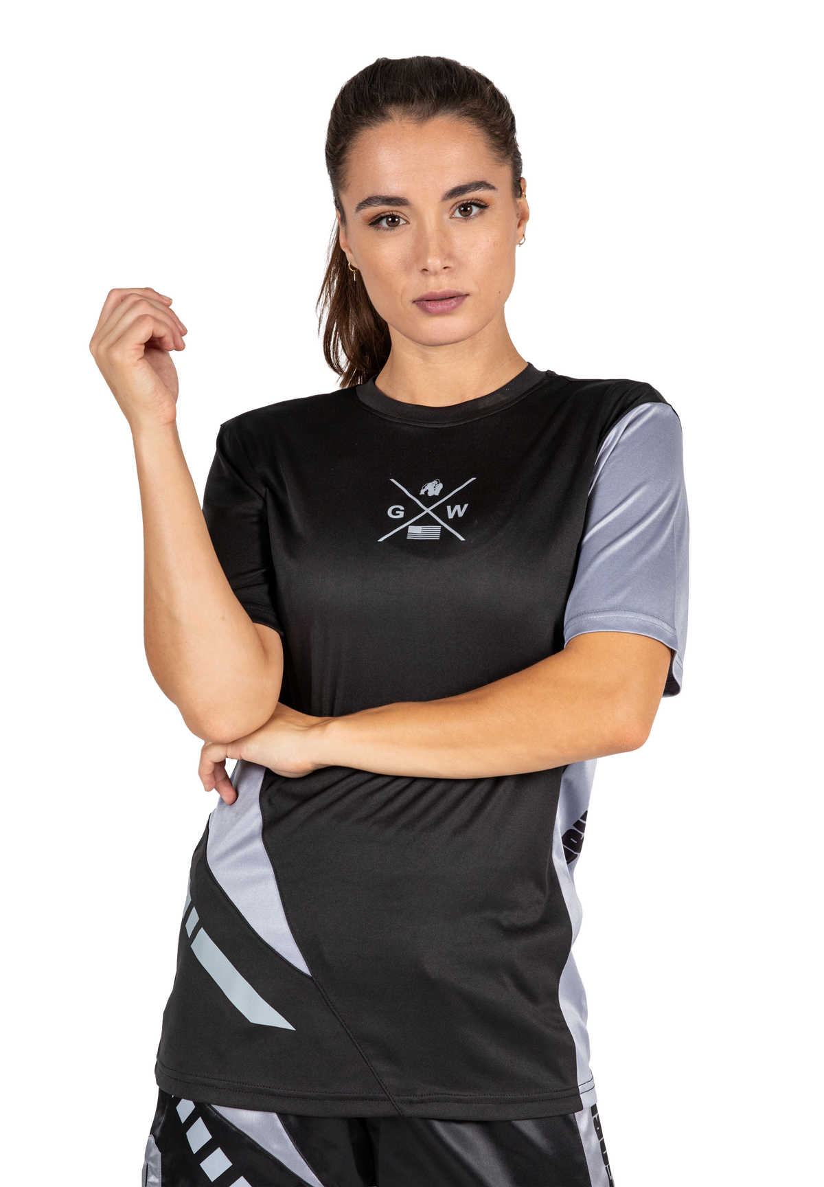 Gorilla Wear Hornell T-Shirt T-Shirt & Tops Black/Gray