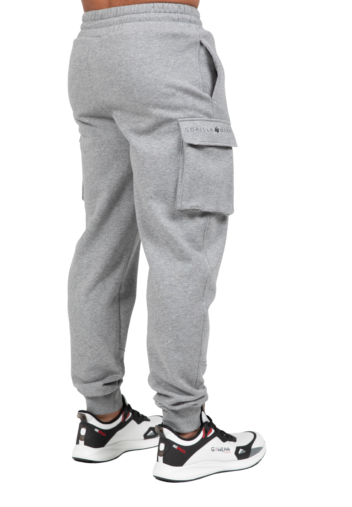 Gorilla Wear Hudson Cargo Sweatpants Pants Gray Melange