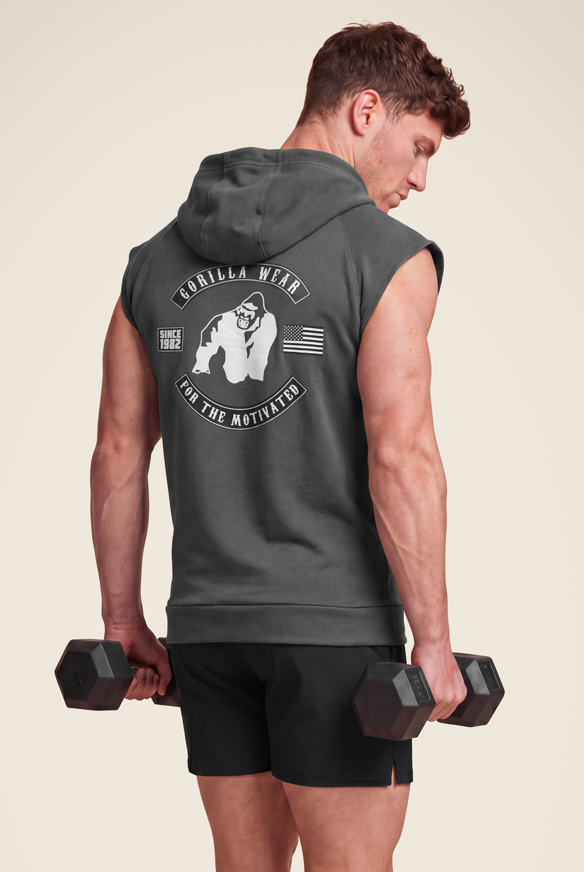 Gorilla Wear Huntley Sleeveless Hoodie Hoodie & Sweatshirt Dark Gray