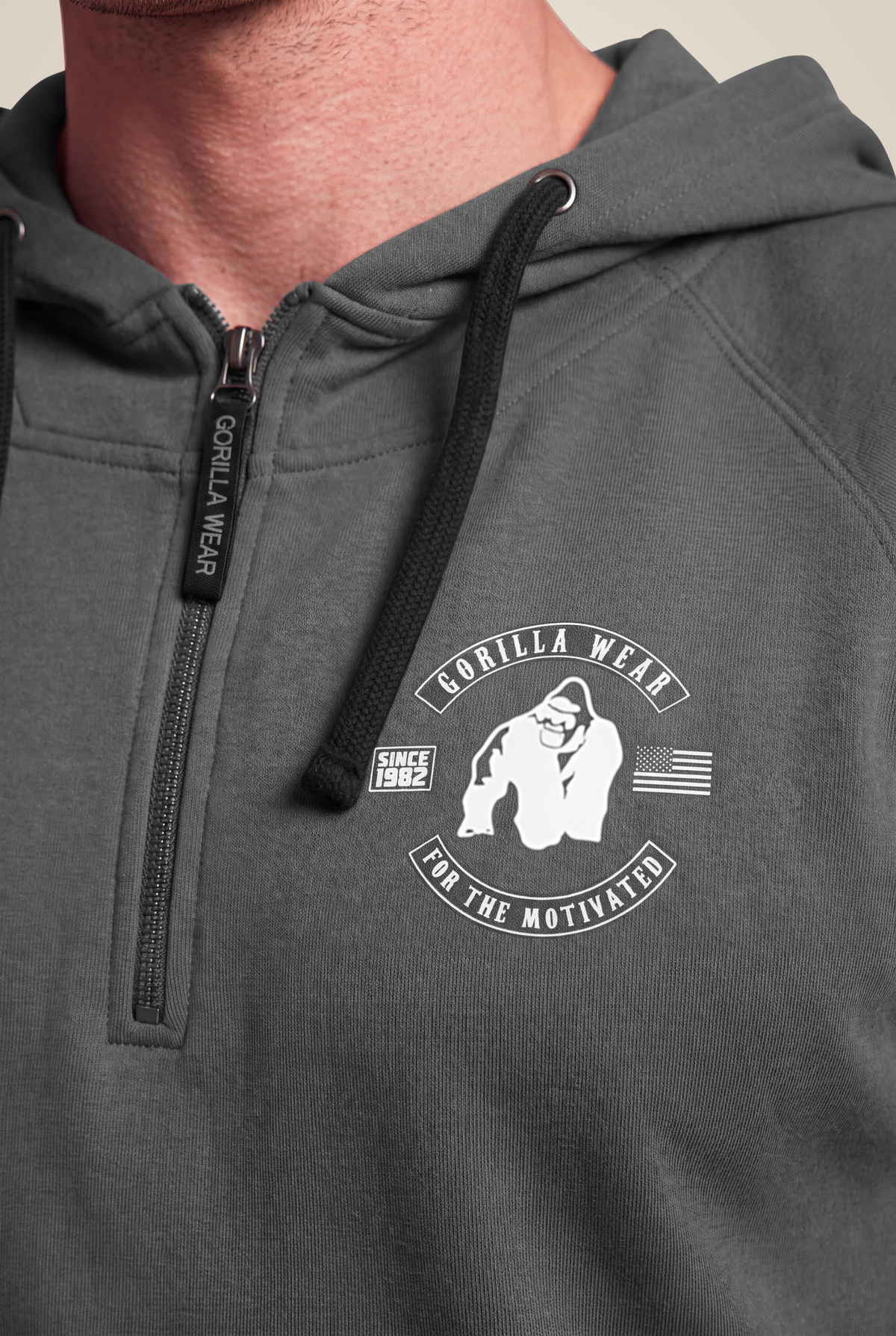 Gorilla Wear Huntley Sleeveless Hoodie Hoodie & Sweatshirt Dark Gray