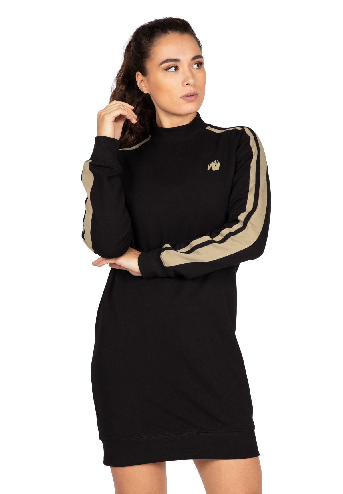 Gorilla Wear Isabella Sweatshirt Dress Hoodie & Sweatshirt Black