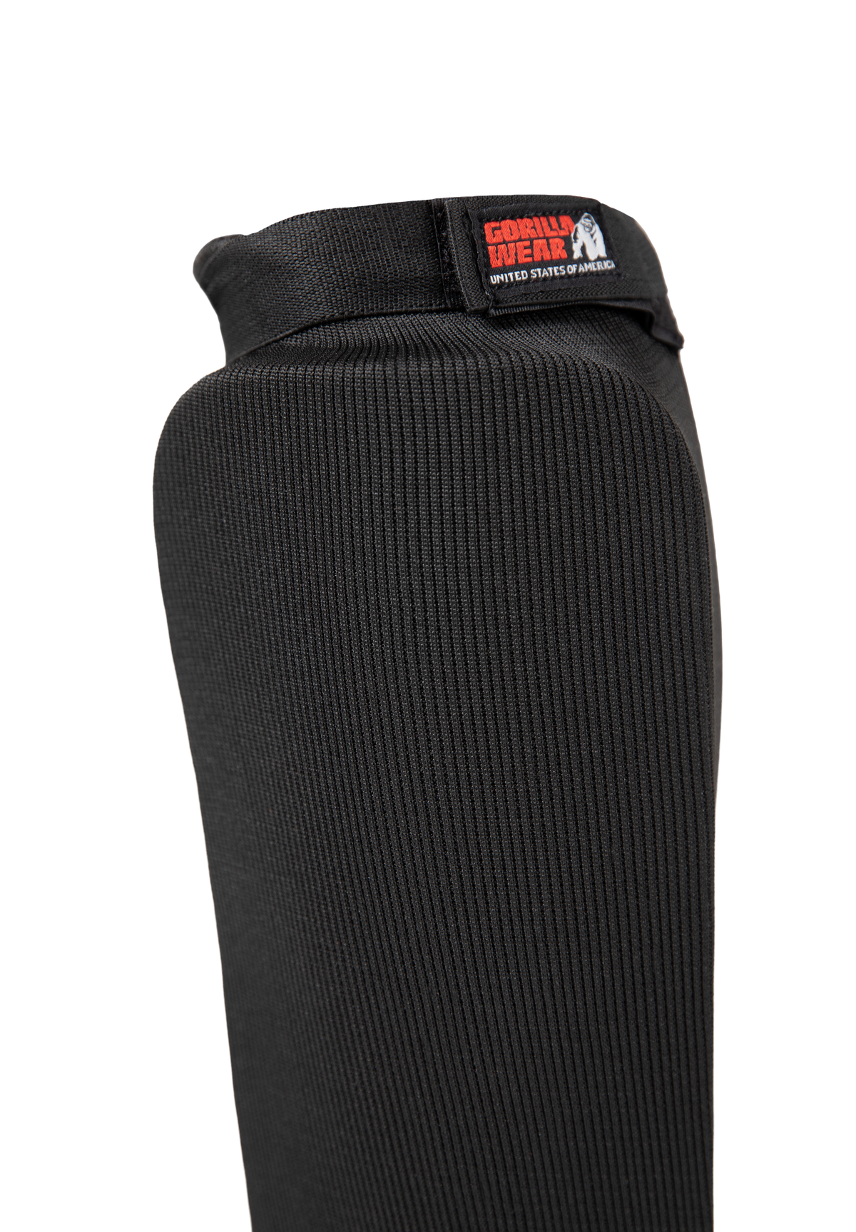 Gorilla Wear Jefferson Shin Guards Fight Gear Black
