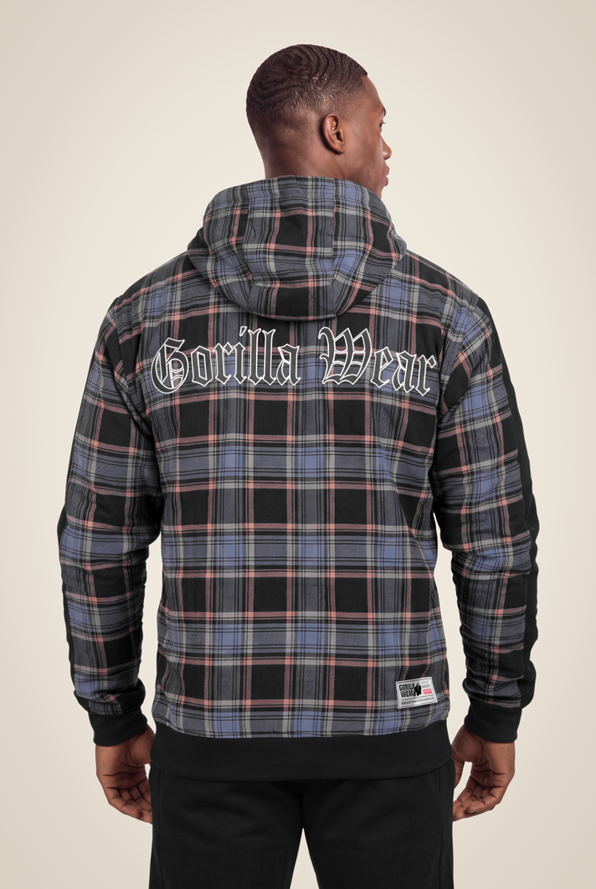 Gorilla Wear Kenton Zipped Jacket Jacket Black/Blue