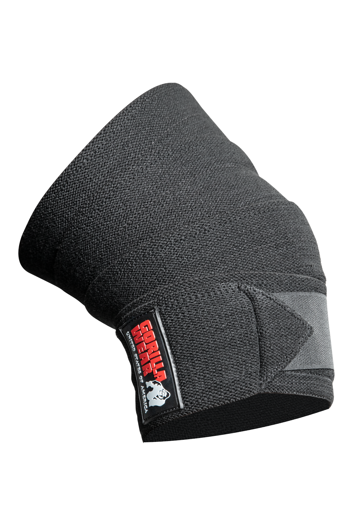 Gorilla Wear Knee Wraps 200CM Lifting Straps & Wraps Black