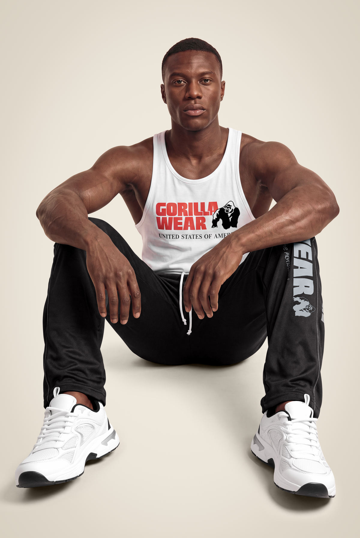 Gorilla Wear Logo Mesh Pants Pants Black