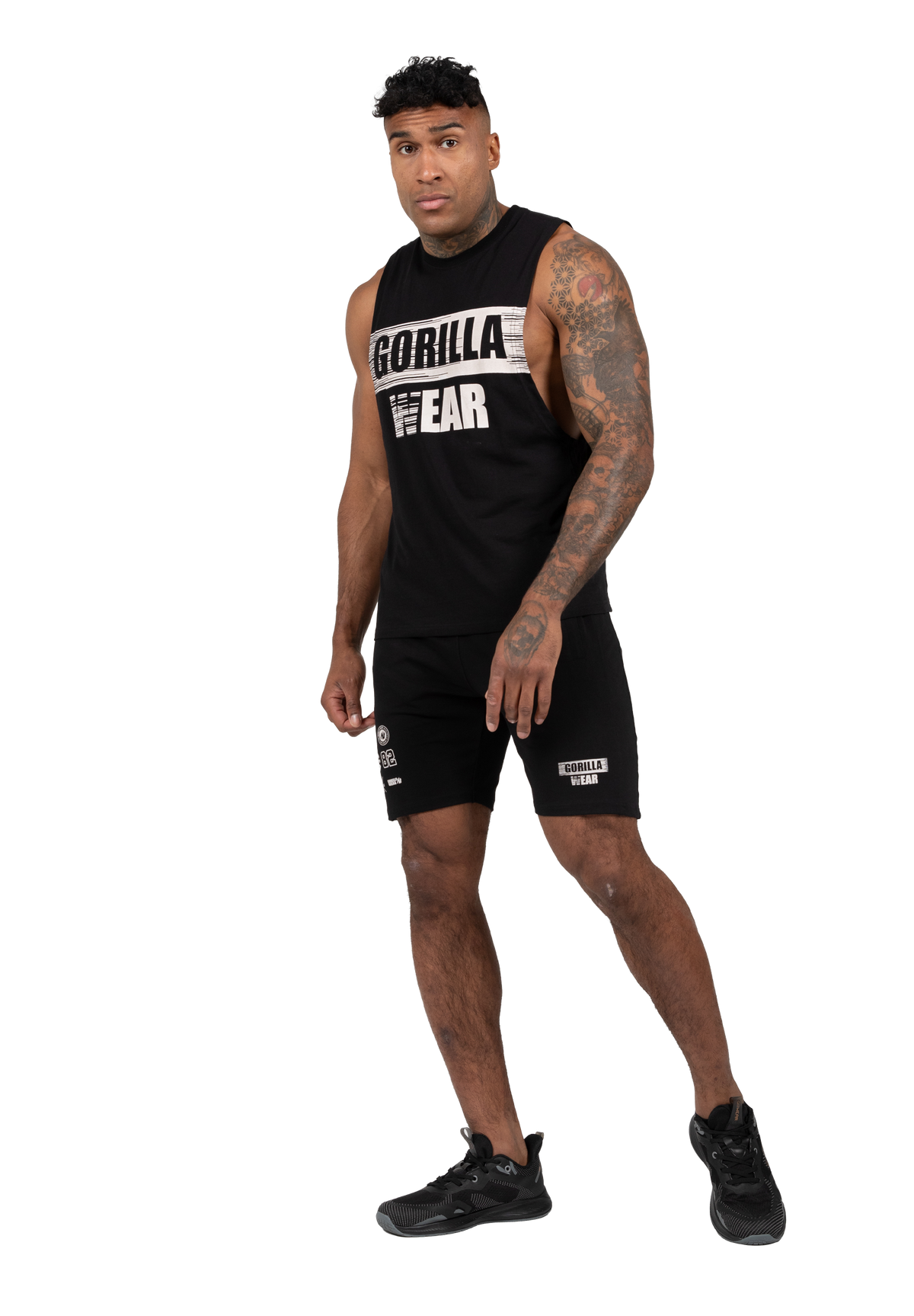 Gorilla Wear Lopez Drop Armhole Tank Top Tank Top Black