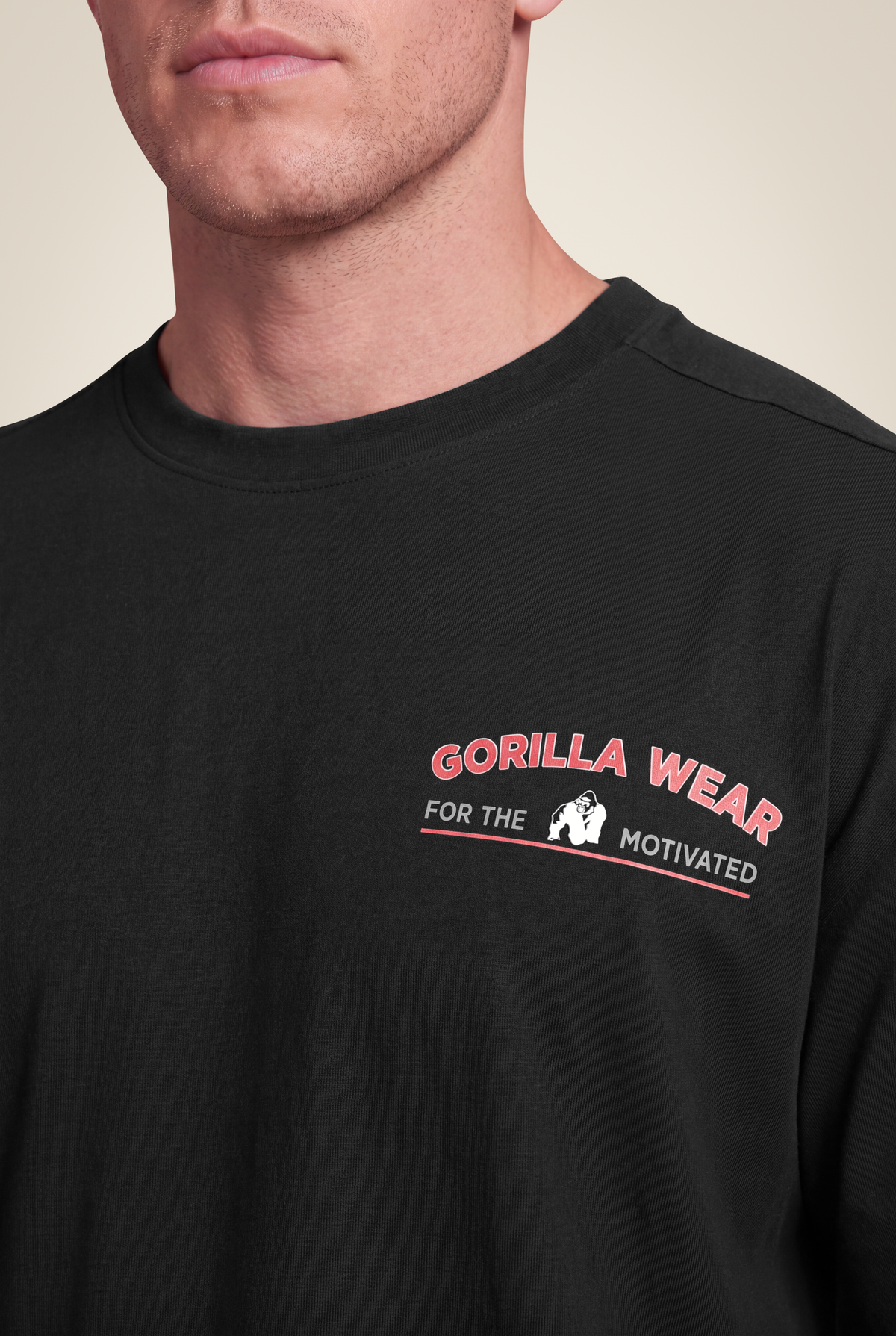 Gorilla Wear Macon Oversized T-Shirt T-Shirt & Tops Black