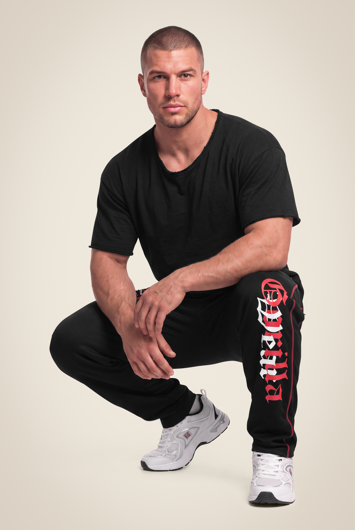 Gorilla Wear Marlow Mesh Pants Pants Black/Red