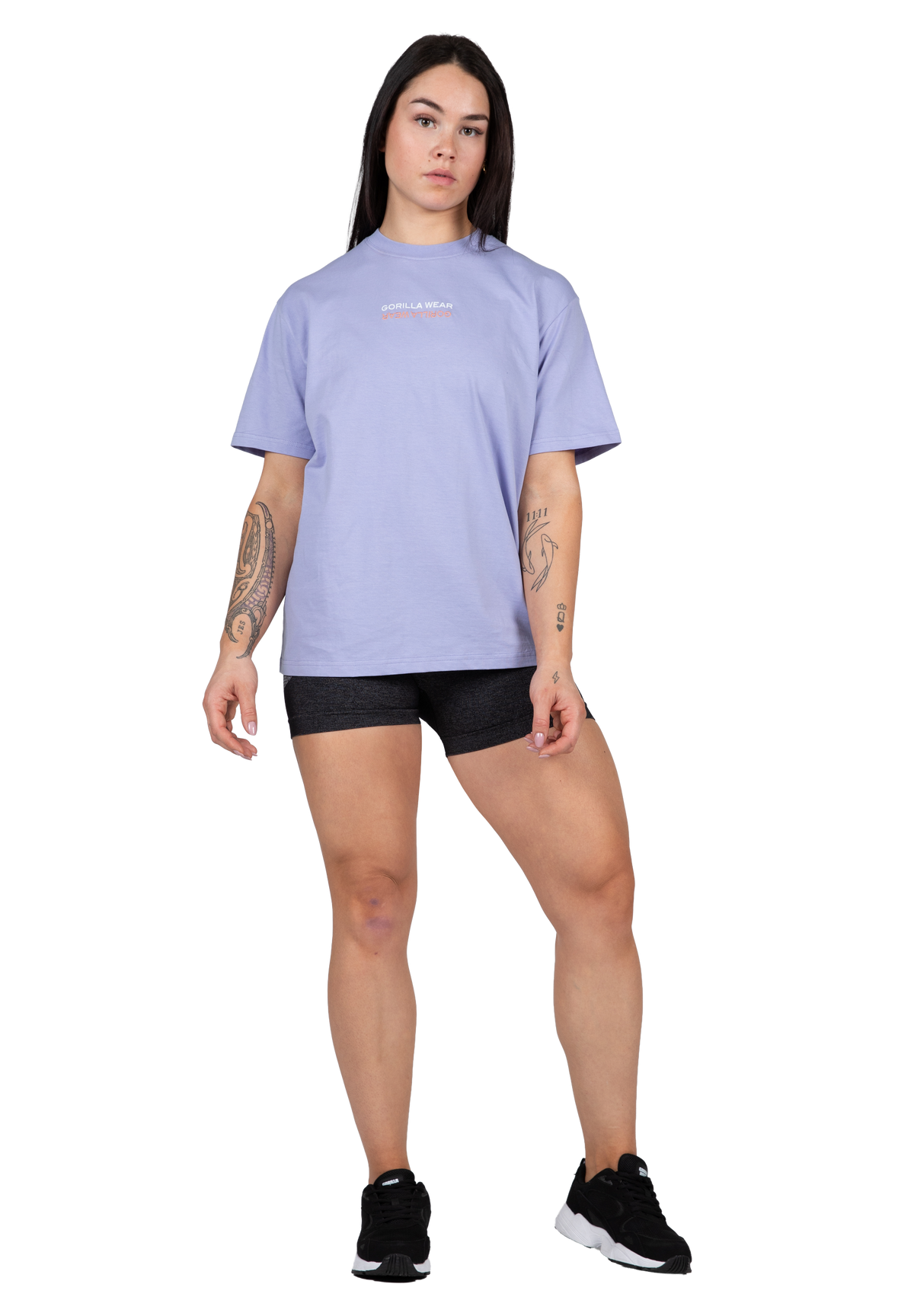 Gorilla Wear Medina Oversized T-Shirt T-Shirt & Tops Lilac