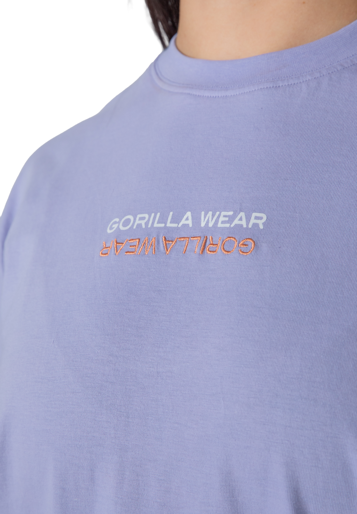 Gorilla Wear Medina Oversized T-Shirt T-Shirt & Tops Lilac