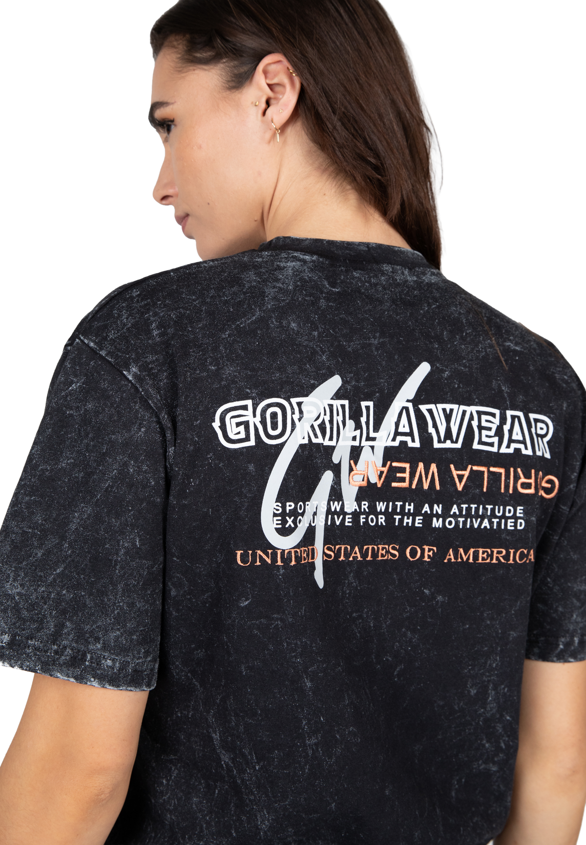 Gorilla Wear Medina Oversized T-Shirt T-Shirt & Tops Washed Black