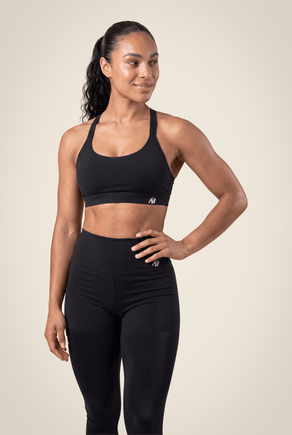 Gorilla Wear Meta Sports Bra Sports Bra Black