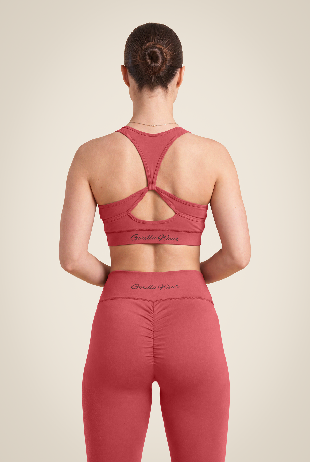 Gorilla Wear Meta Sports Bra Sports Bra Burgundy