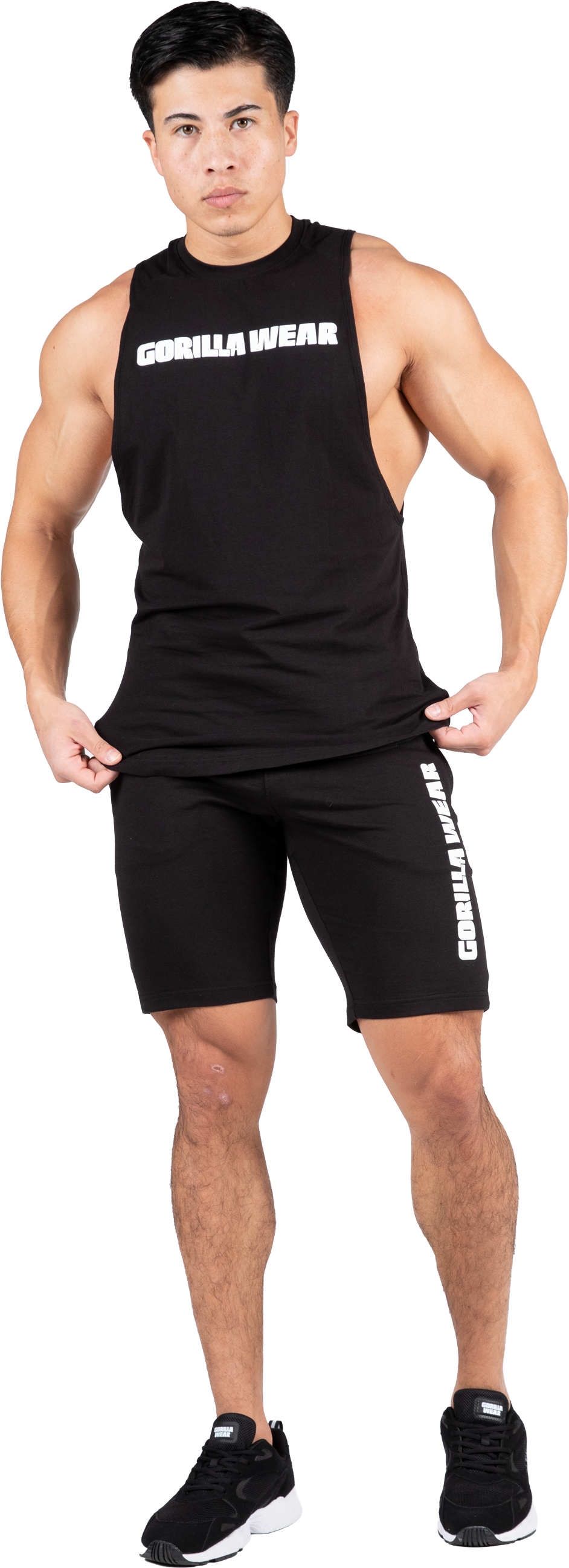 Gorilla Wear Milo Drop Armhole Tank Top Tank Top Black