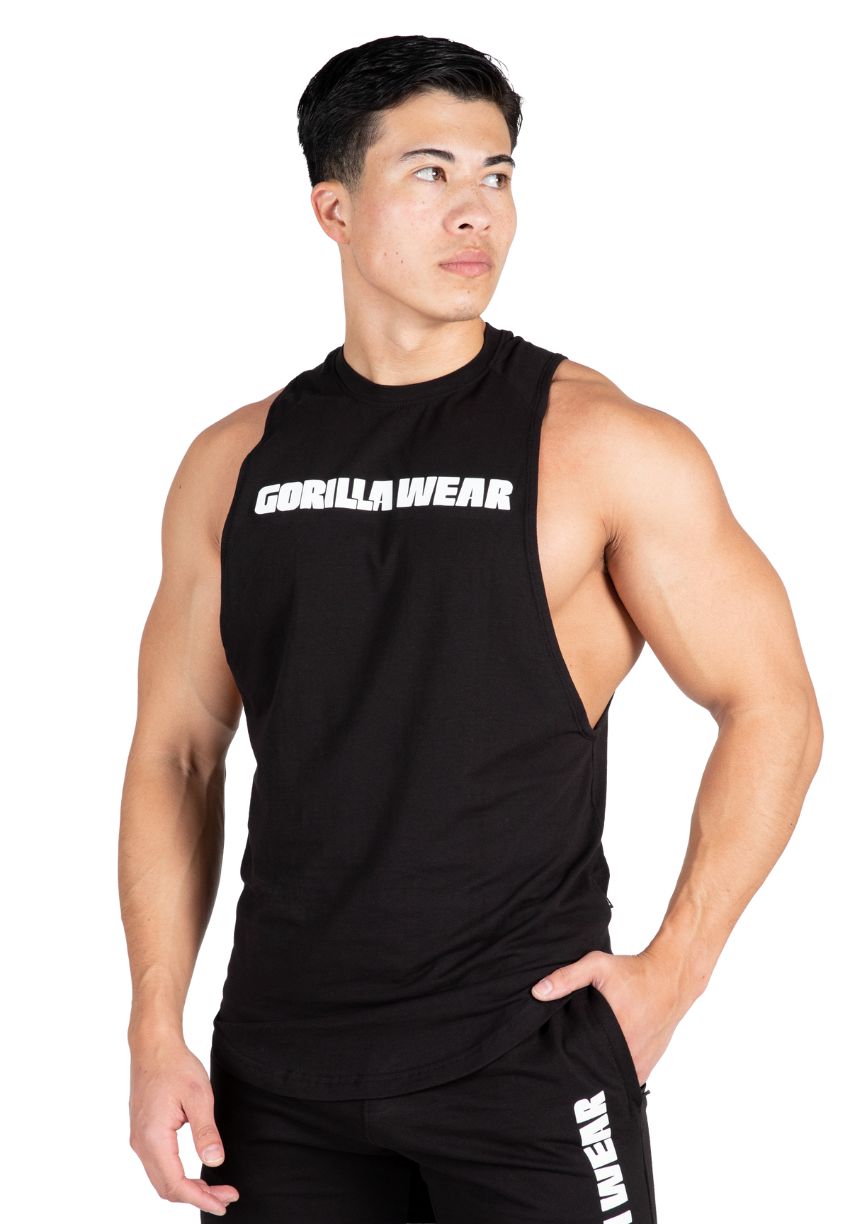 Gorilla Wear Milo Drop Armhole Tank Top Tank Top Black