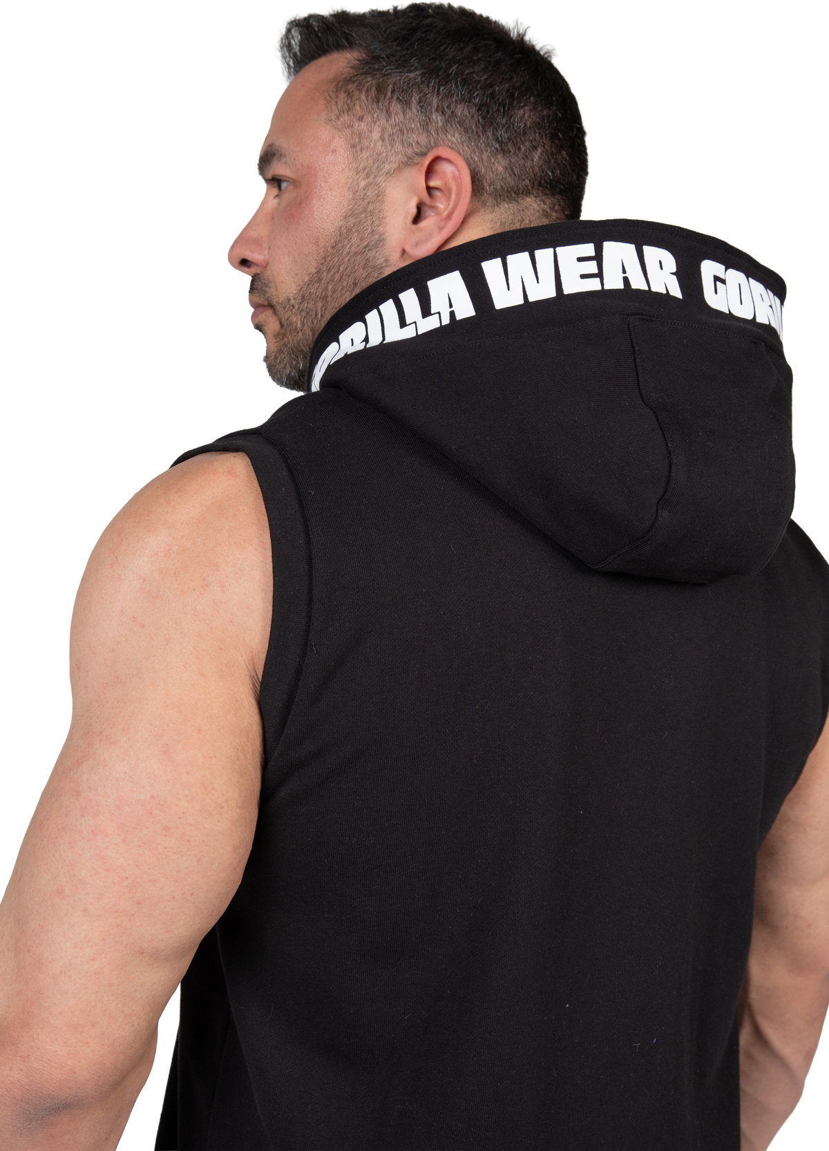Gorilla Wear Milwaukee S/L Zipped Hoodie Hoodie & Sweatshirt Black