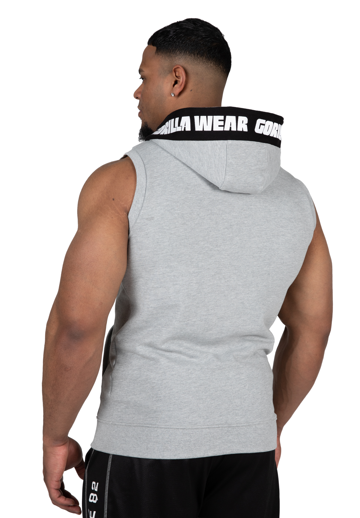 Gorilla Wear Milwaukee S/L Zipped Hoodie Hoodie & Sweatshirt Gray Melange