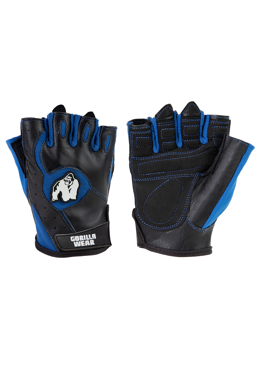 Gorilla Wear Mitchell Training Gloves Workout Gloves & Grips Black/Blue