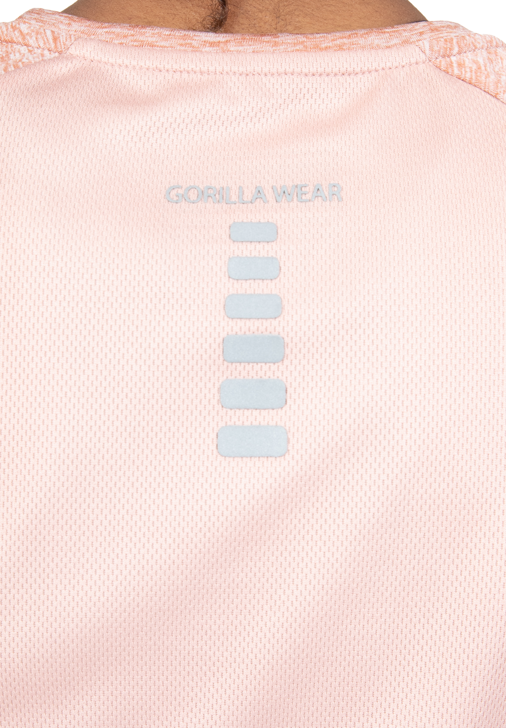 Gorilla Wear Monetta Performance T-Shirt T-Shirt & Tops Salmon Pink
