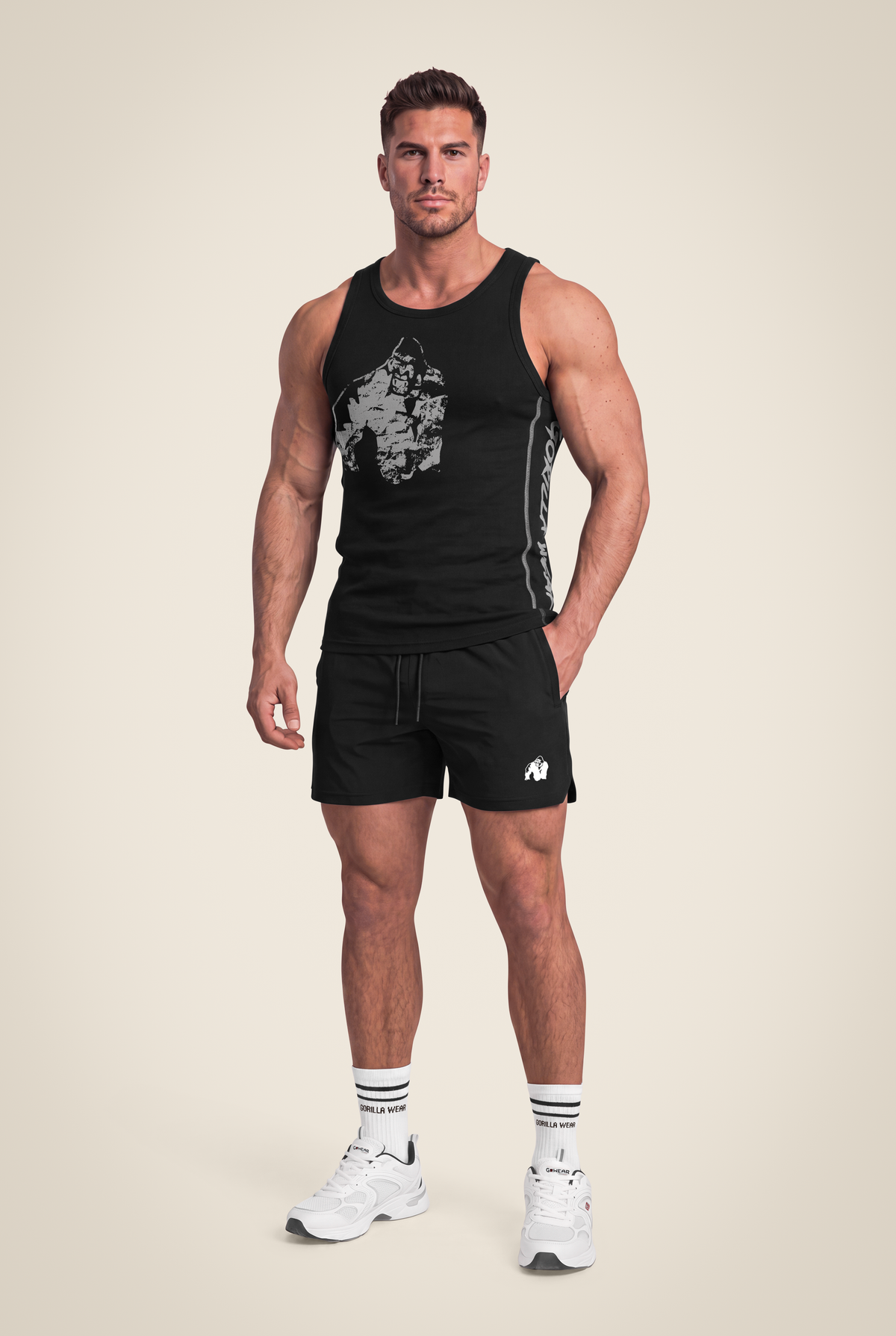 Gorilla Wear Monterey Tank Top Tank Top Black/Gray