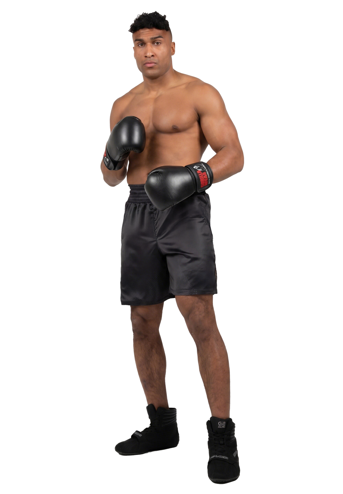 Gorilla Wear Mosby Boxing Gloves Fight Gear Black