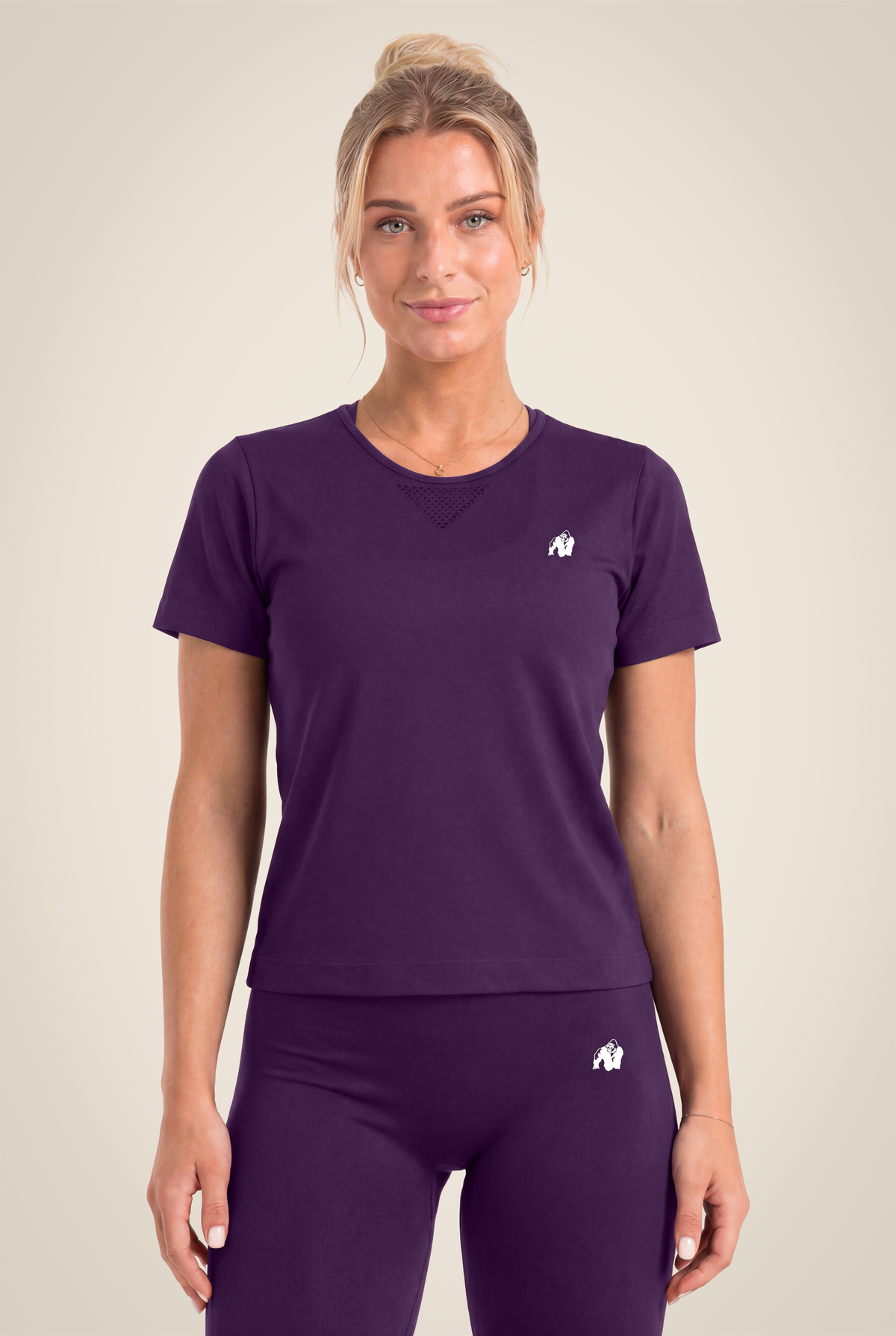 Gorilla Wear Neiro Seamless T-Shirt T-Shirt & Tops Purple