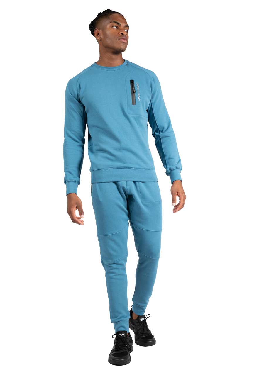 Gorilla Wear Newark Sweatshirt Hoodie & Sweatshirt Blue
