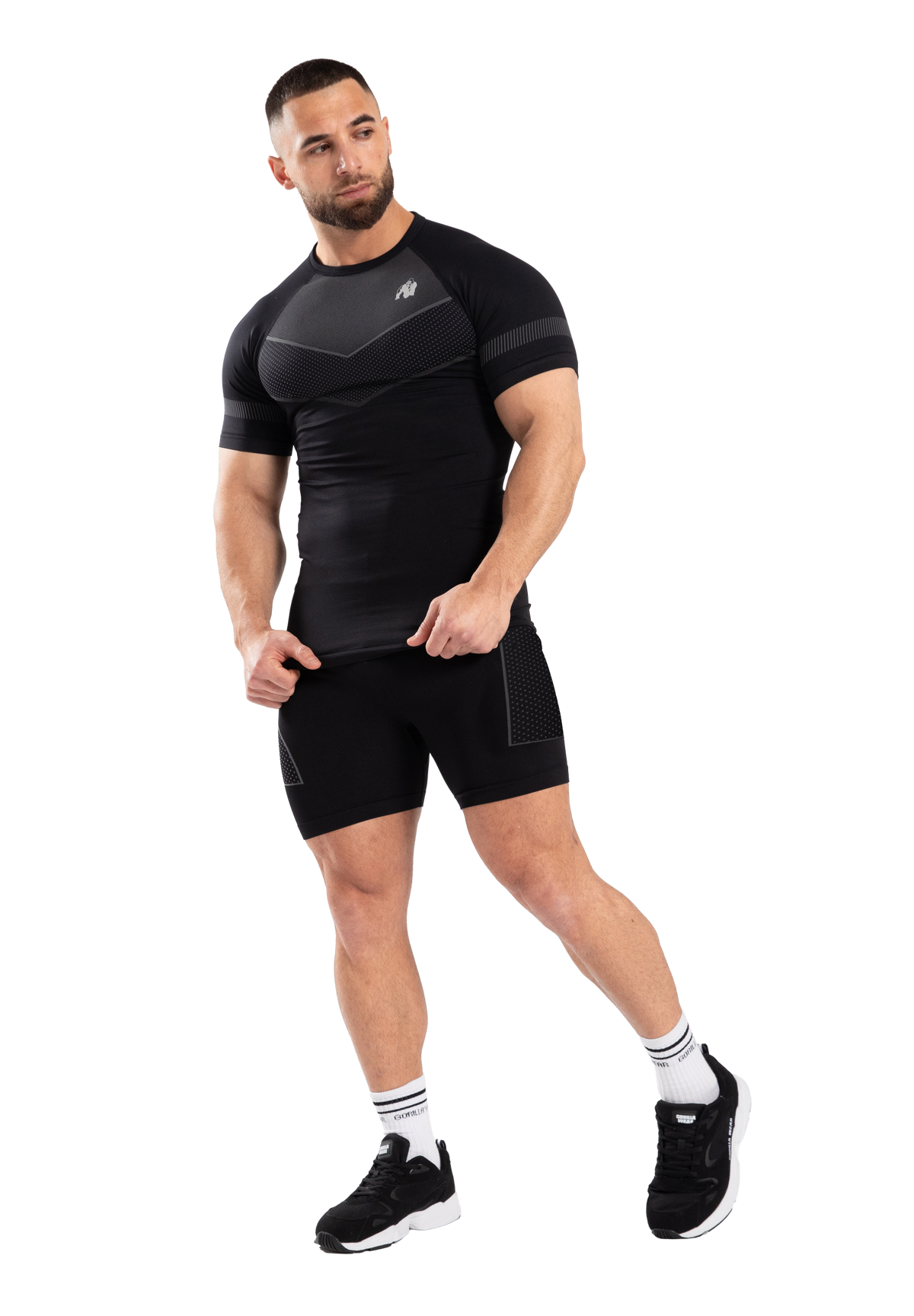 Gorilla Wear Norton Seamless Short Tights Tights Black