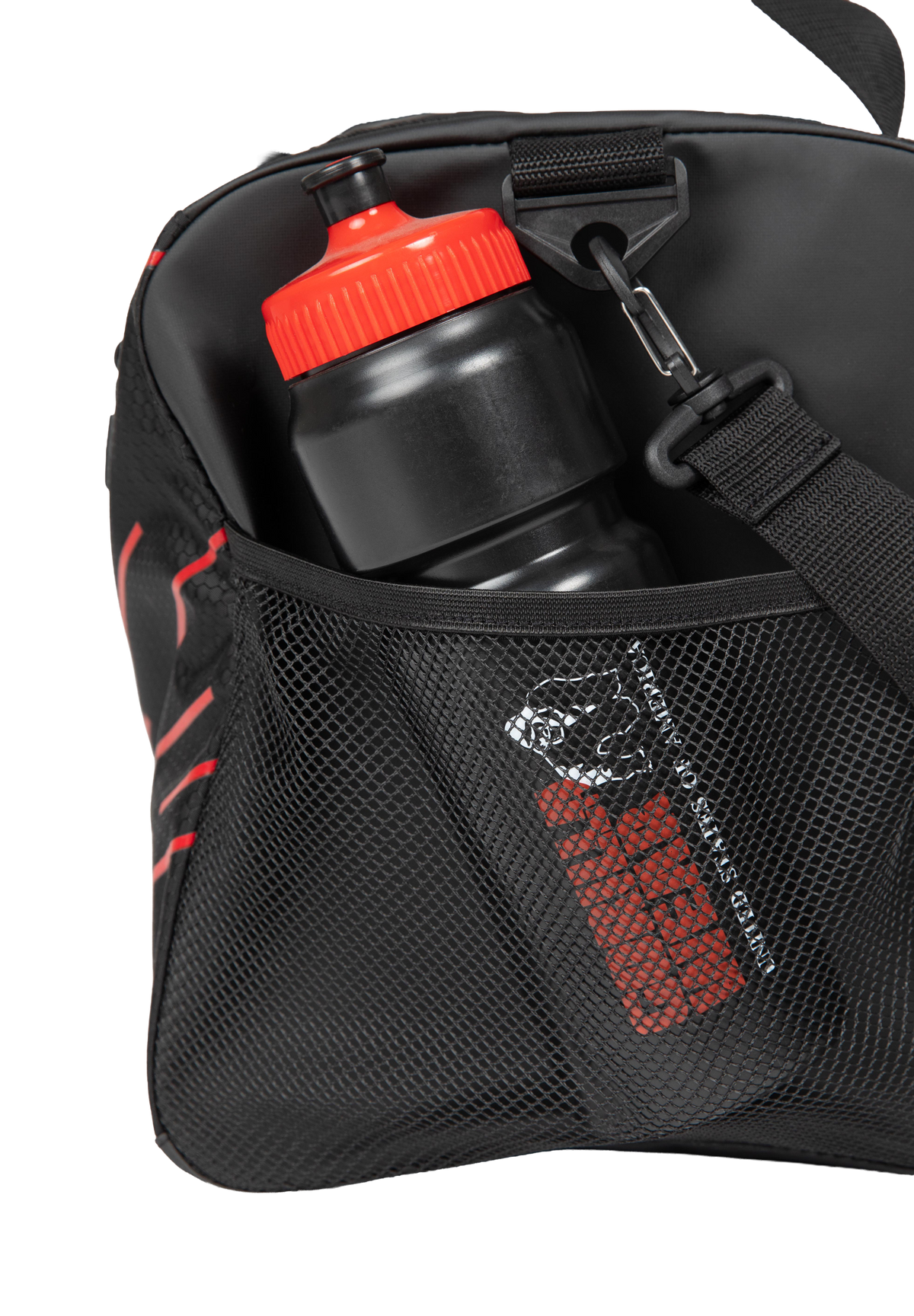 Gorilla Wear Ohio Gym Bag Gym Bags & Backpacks Black/Red