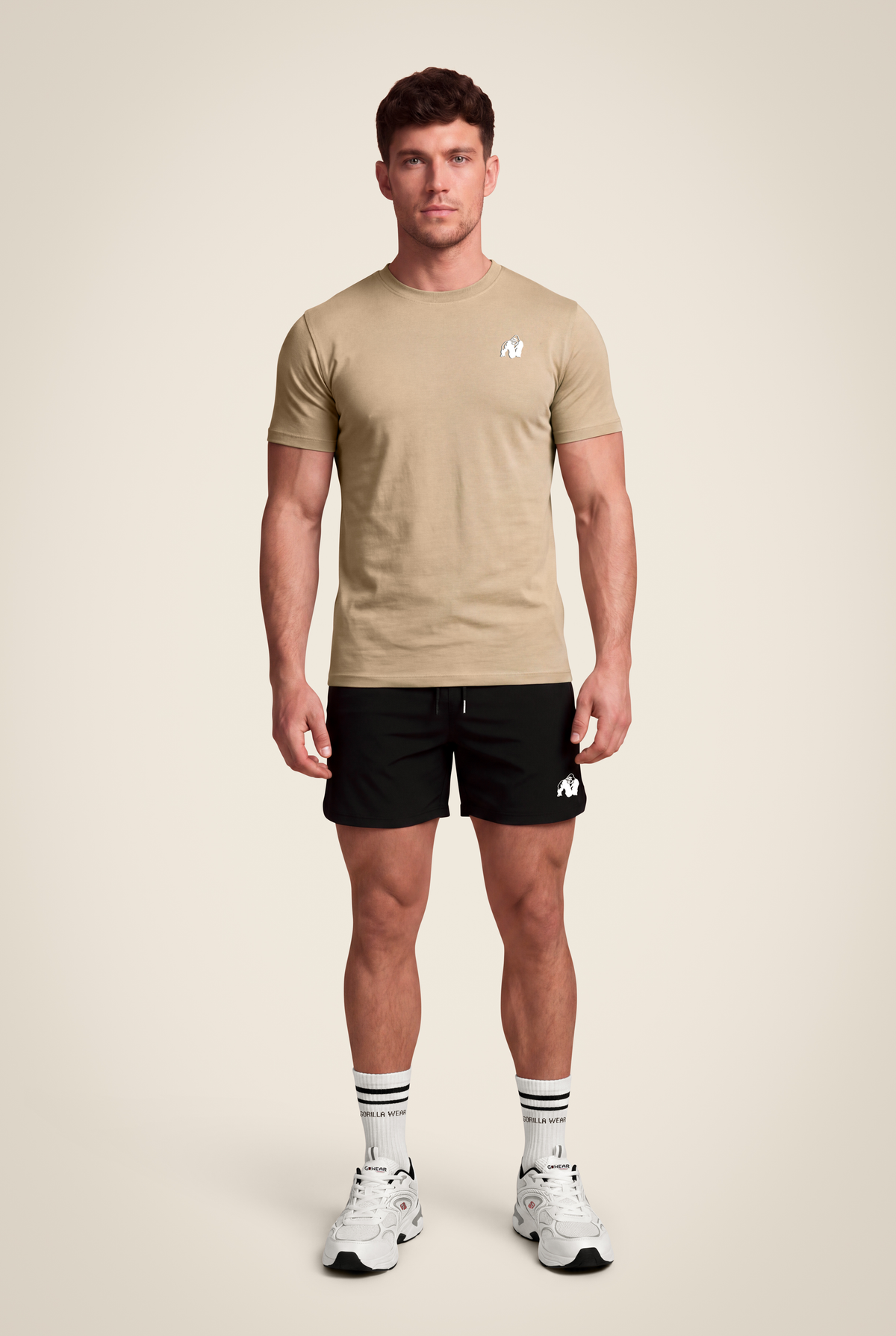 Gorilla Wear Oregon T-Shirt T-Shirt & Tops Beige