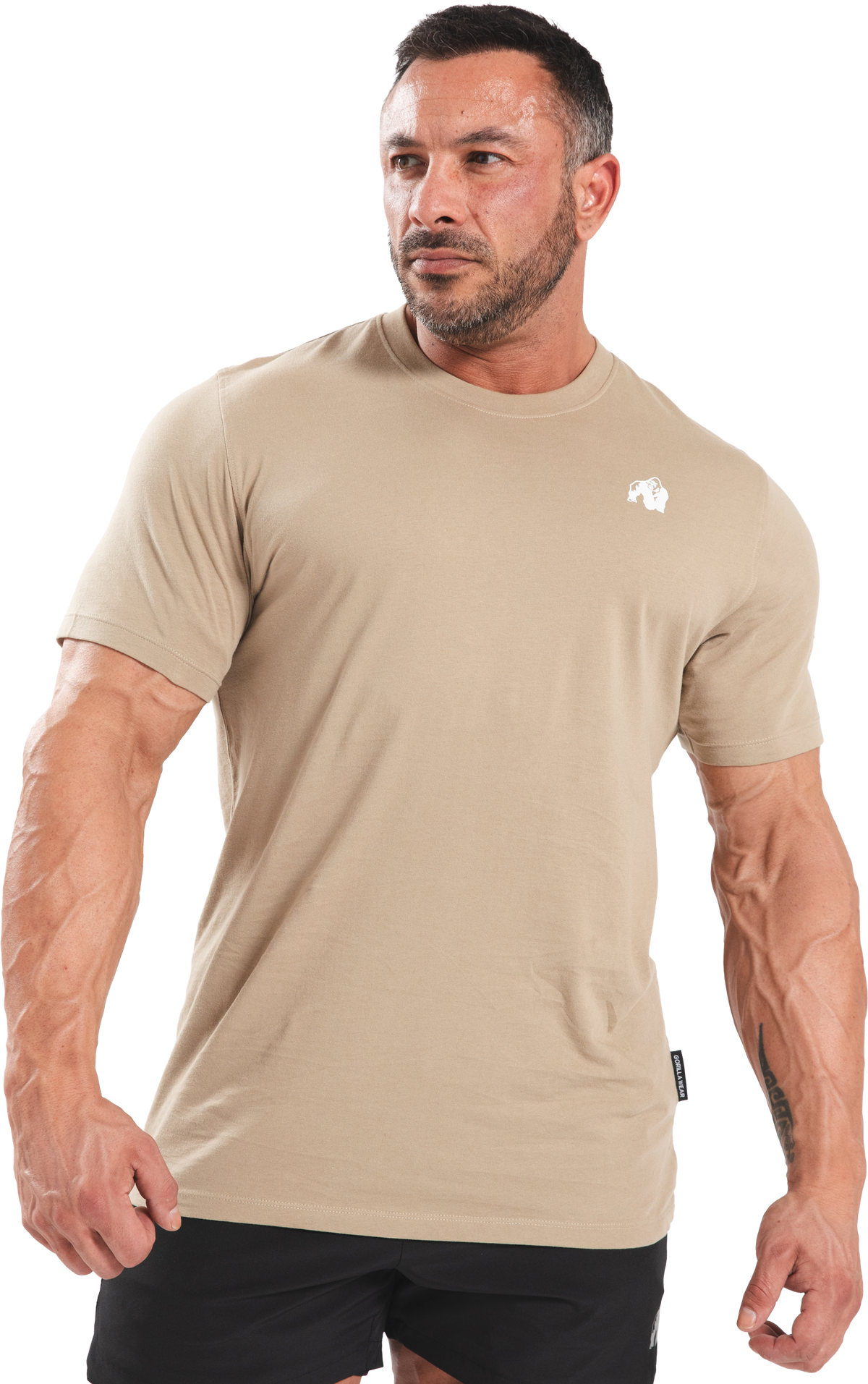 Gorilla Wear Oregon T-Shirt T-Shirt & Tops Beige