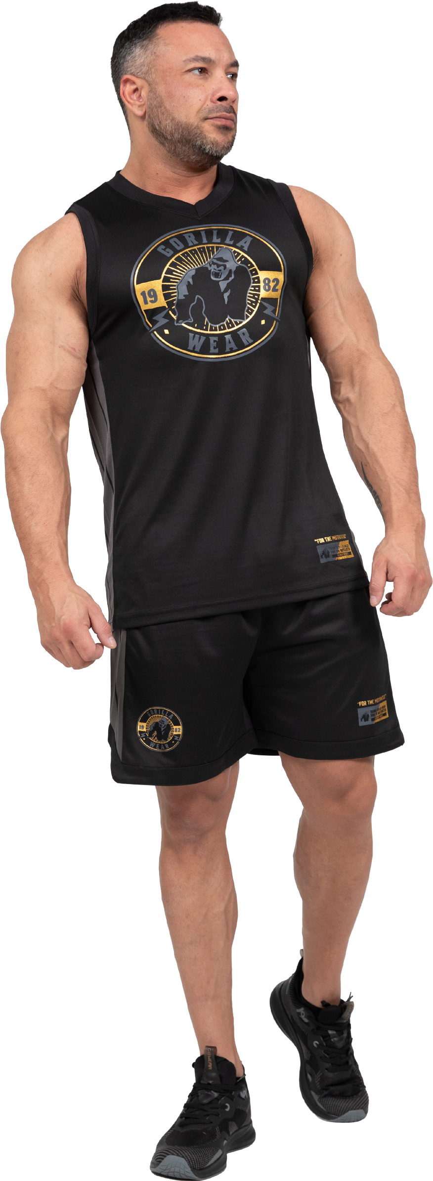 Gorilla Wear Orlando Jersey Tank Top Tank Top Black