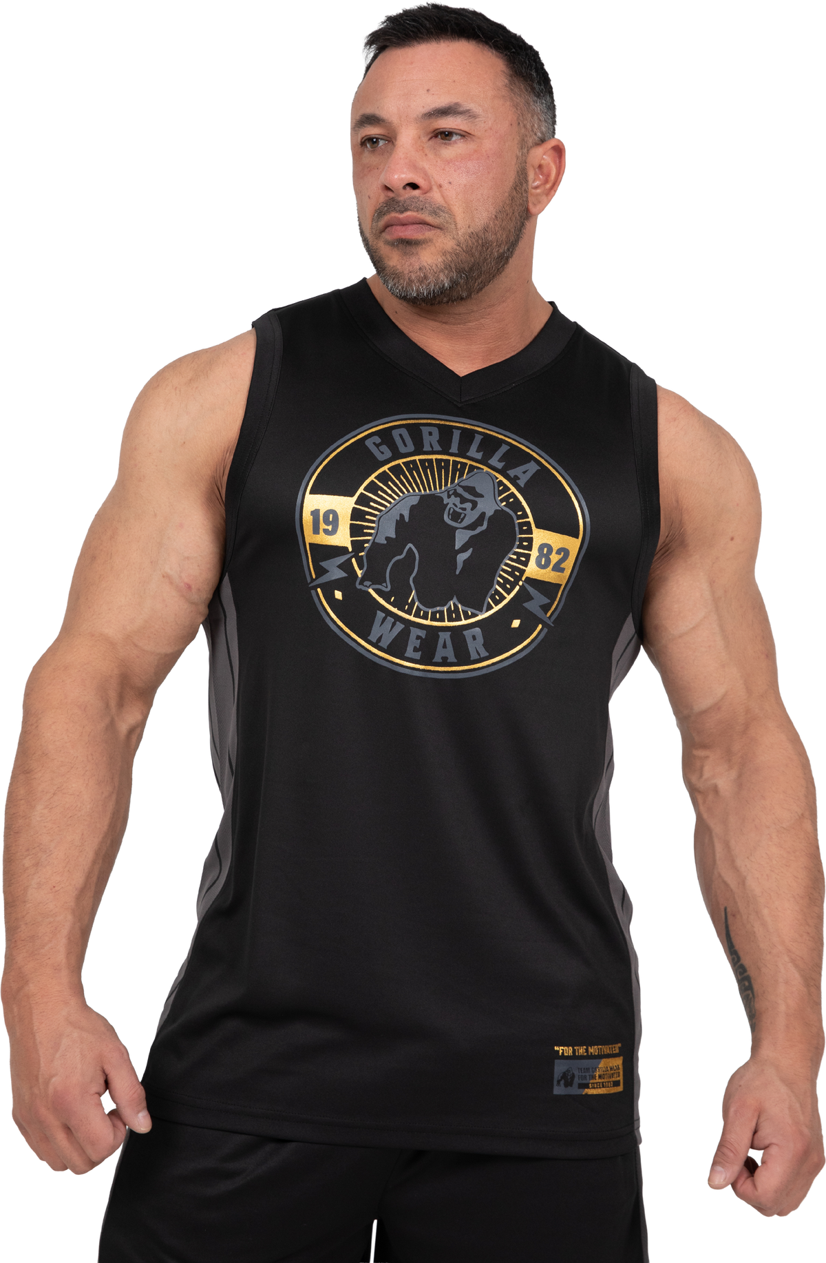Gorilla Wear Orlando Jersey Tank Top Tank Top Black