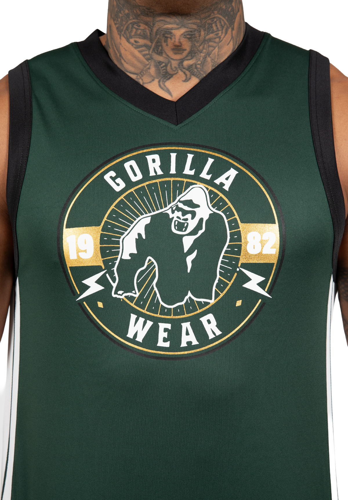 Gorilla Wear Orlando Jersey Tank Top Tank Top Green