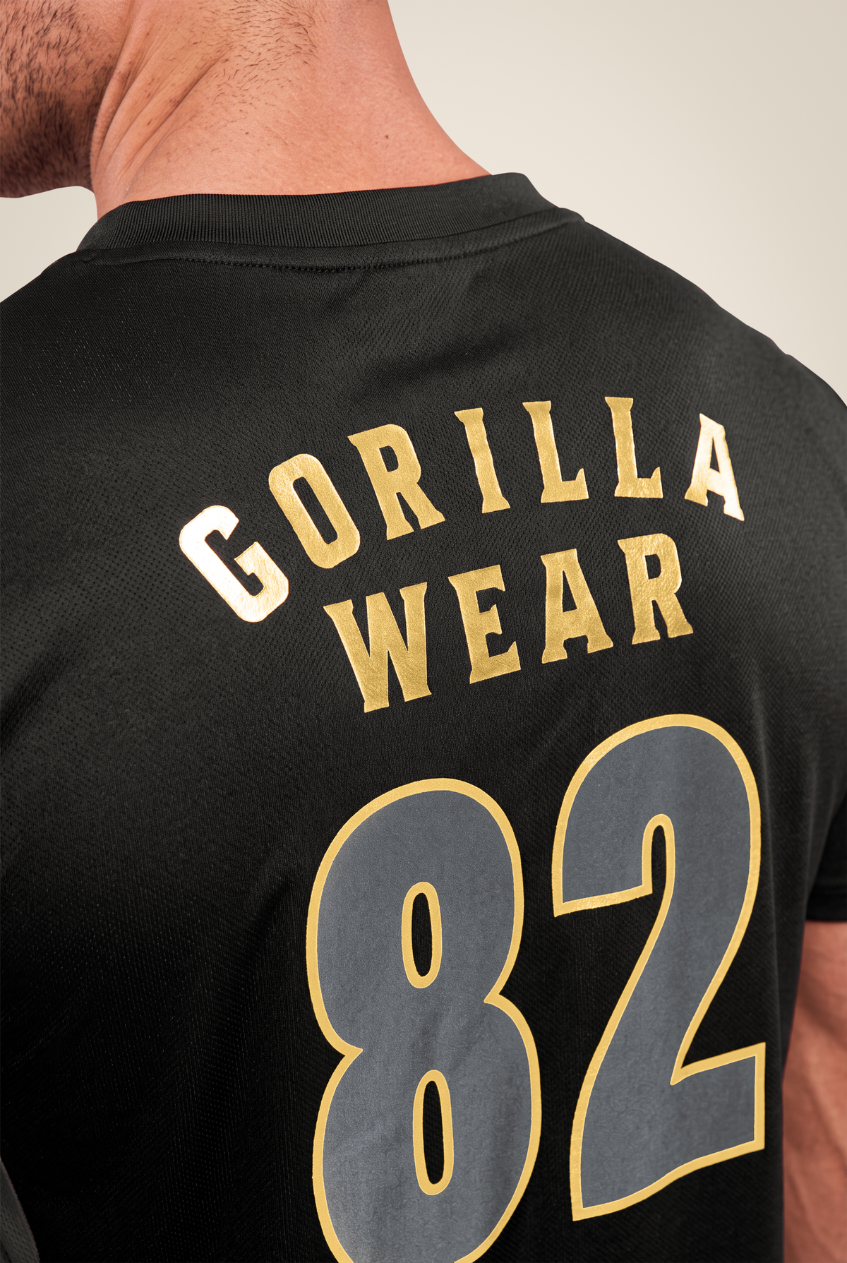 Gorilla Wear Orlando T-Shirt - Black - Detail View