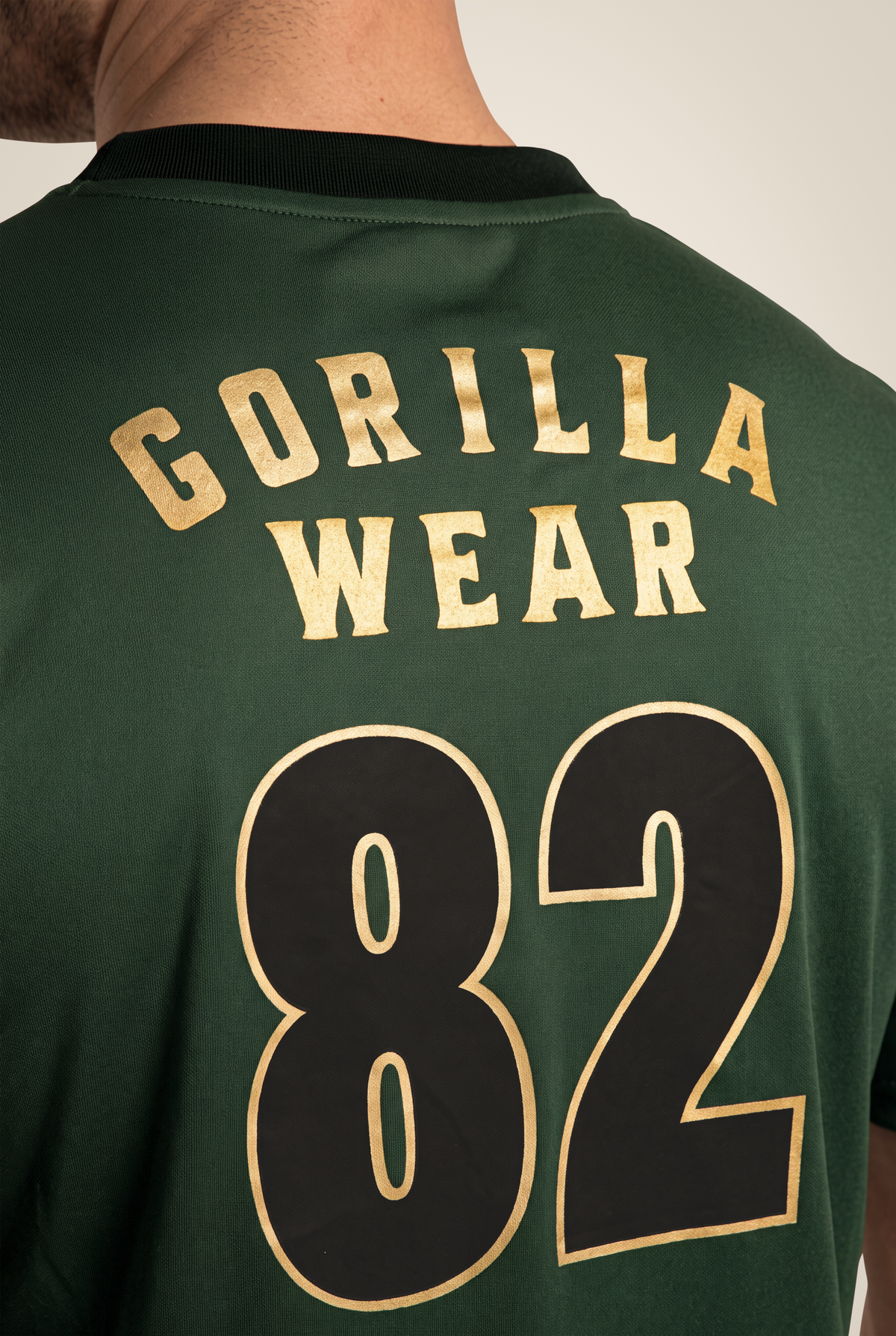 Gorilla Wear Orlando T-Shirt - Green - Detail View