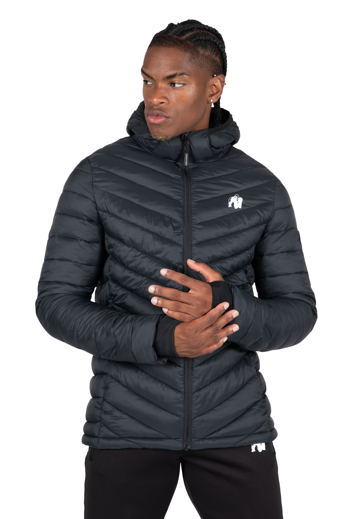 Gorilla Wear Osborn Puffer Jacket Jacket Black