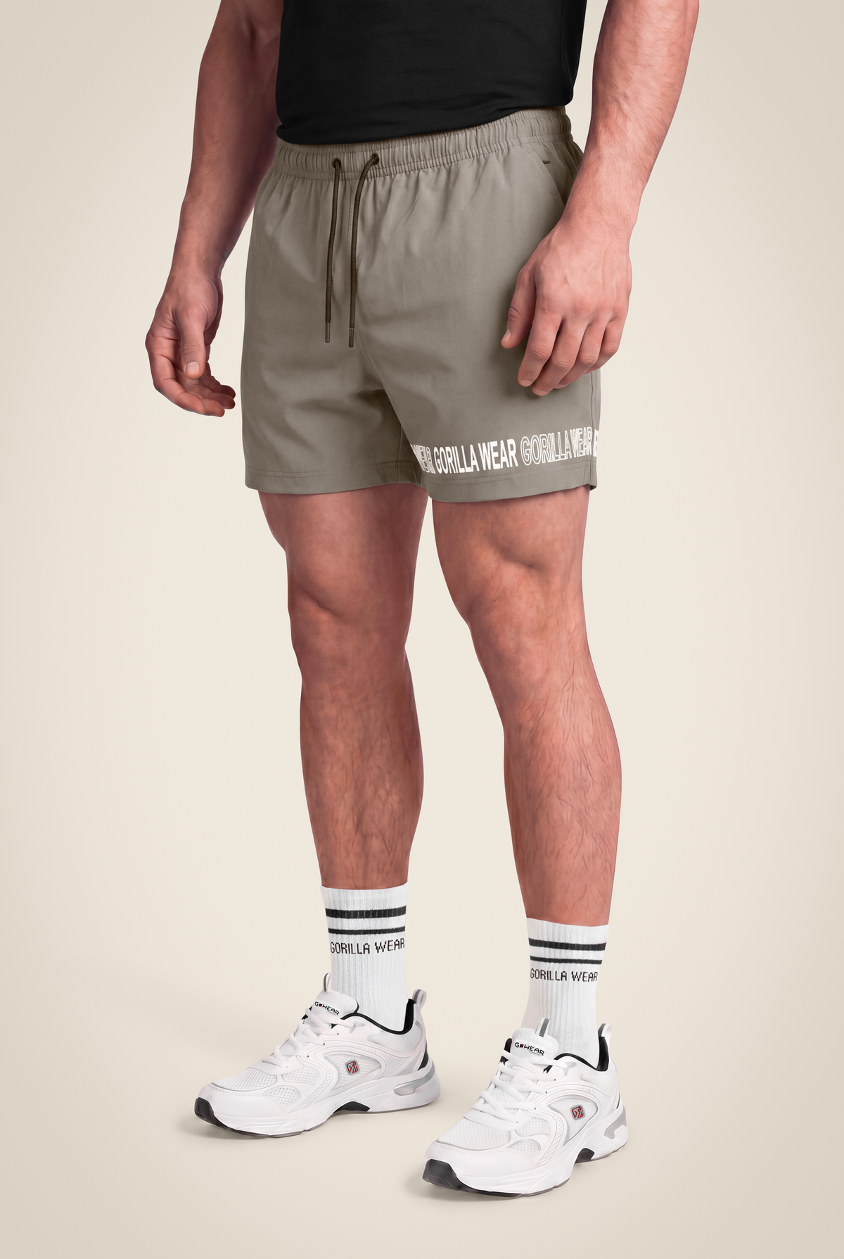 Gorilla Wear Otis Swim Shorts Shorts Army Green