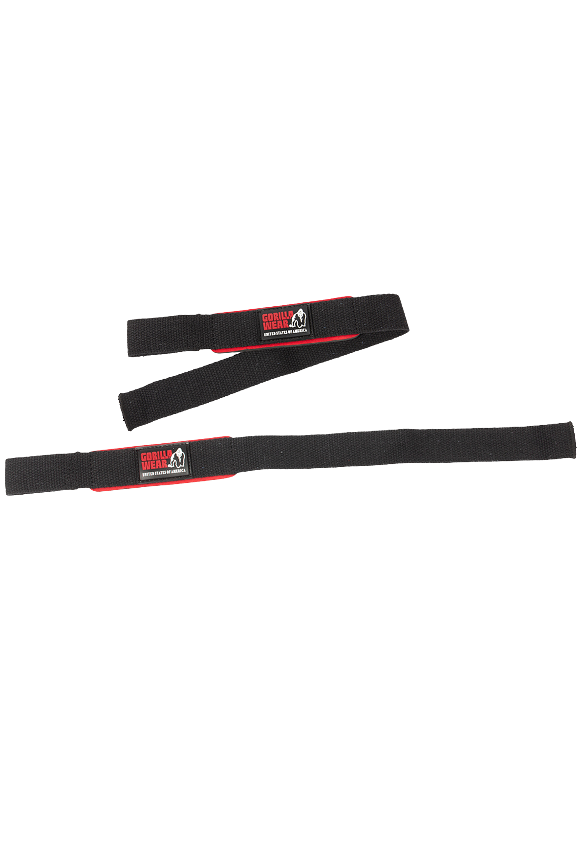 Gorilla Wear Padded Lifting Straps Lifting Straps & Wraps Black